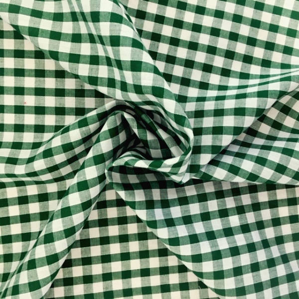 1/4'' Polycotton Gingham GREEN